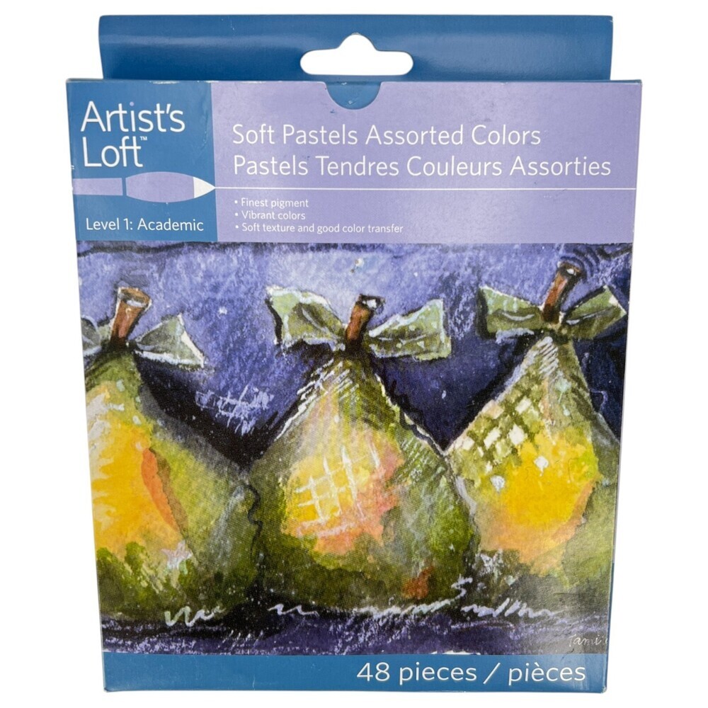 Artist's Loft Soft Pastels 48 Assorted Colors Art Supplies Drawing Sketching